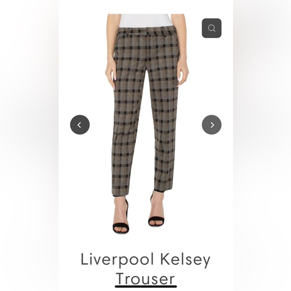 Liverpool Kelsey Trousers. EUC. Size 10/29
